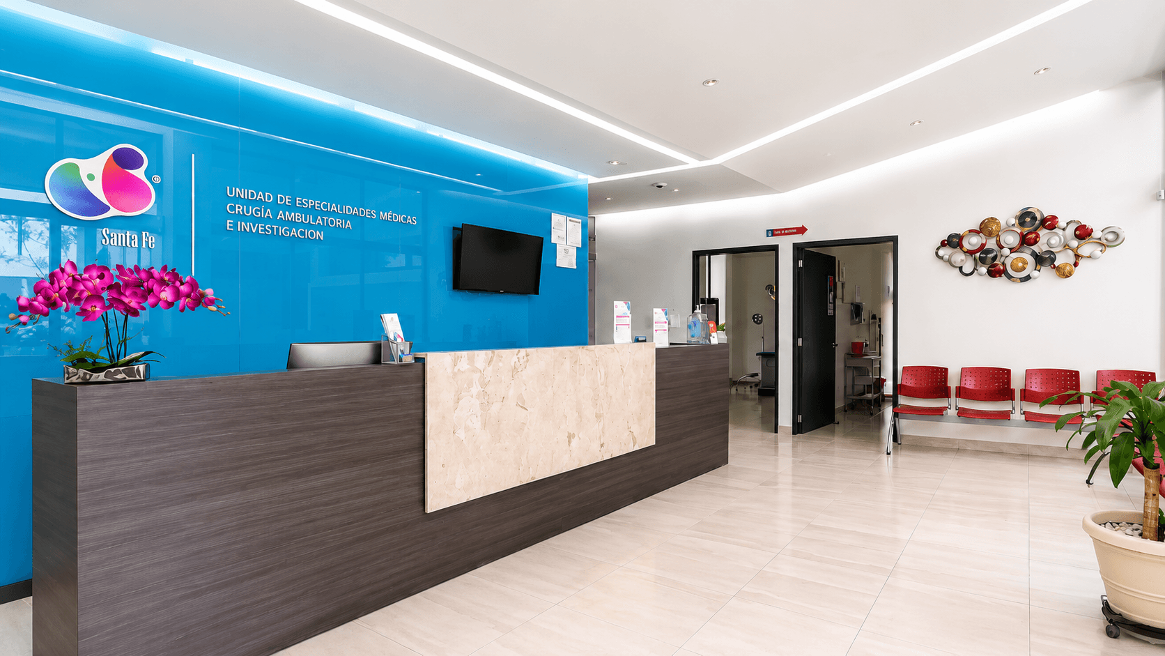 Recepción boutique de Santa Fe en Guanajuato Capital